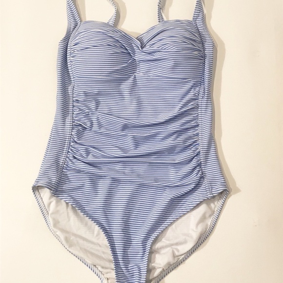 NIP TUCK Bond-Eye Australia Striped Joanne Twist Front Tummy Control Swimsuit - Picture 6 of 9